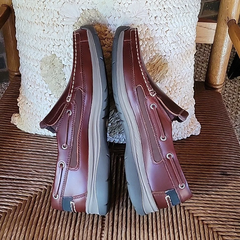 Sebago Bowman brown loafers, size 11.5M
